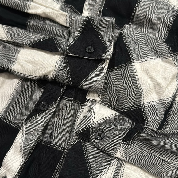 Womens Rails Hunter Plaid Ebony/ Ivory Buffalo check M - Picture 5 of 5